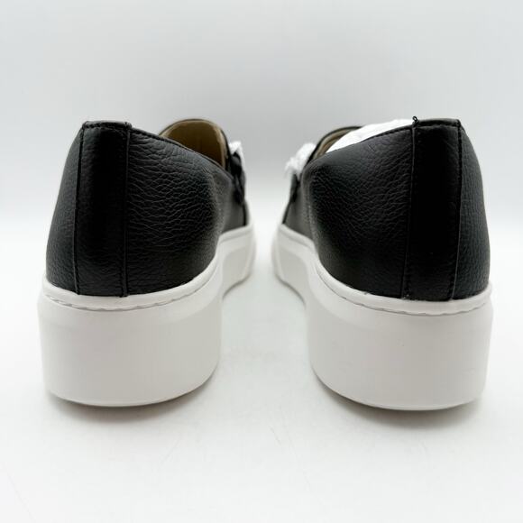 Naturalizer Womens Daphne Sneakers US 12M EU 43 Black Leather Slip on Casual NIB - Picture 9 of 13